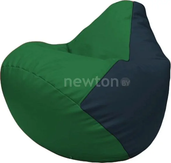 Кресло-мешок Flagman Груша Макси Г2.3-0115 (зелёный/синий)