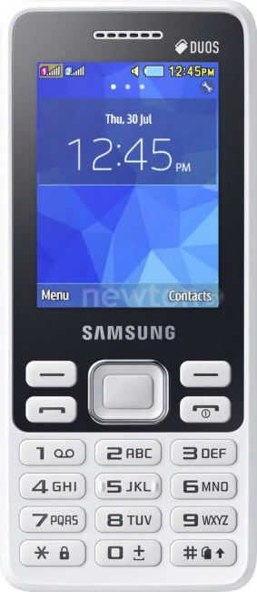Кнопочный телефон Samsung Metro White [B350E/DS]