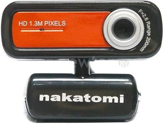 Web камера Nakatomi WC-E1300 Black-Orange