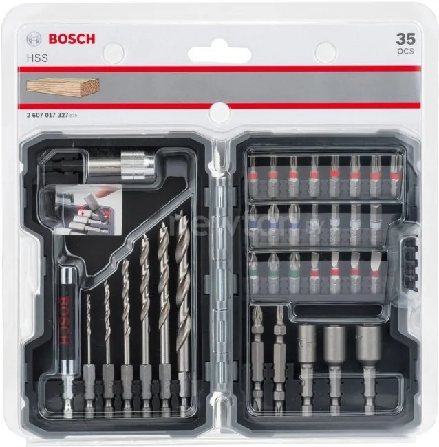Набор оснастки Bosch 2607017328 (35 предметов)