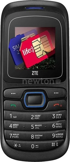 Кнопочный телефон ZTE S519D