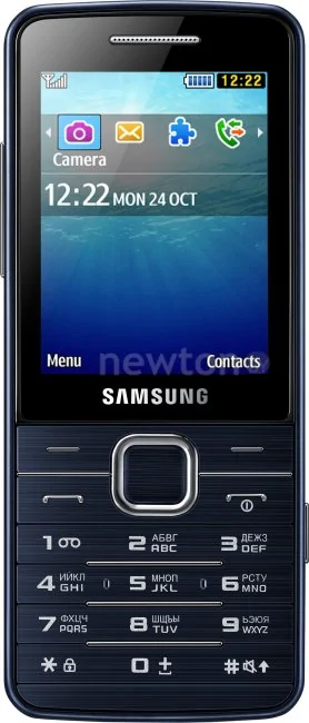 Кнопочный телефон Samsung S5611 Black