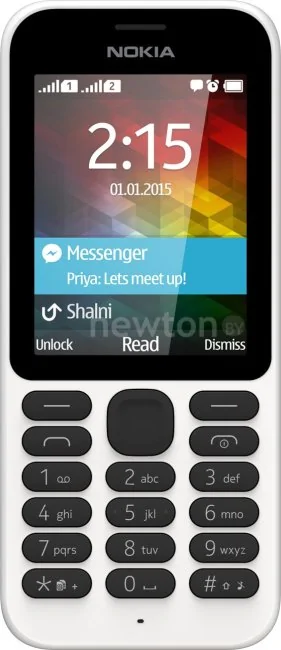 Мобильный телефон Nokia 215 Dual SIM White