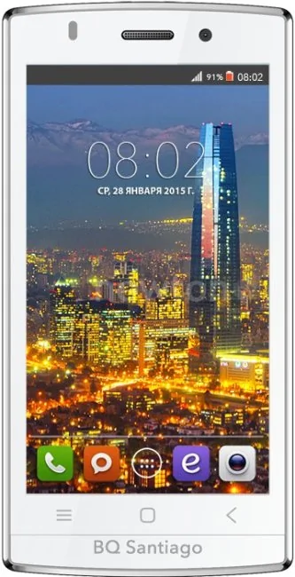 Смартфон BQ-Mobile Santiago White [BQS-4505]