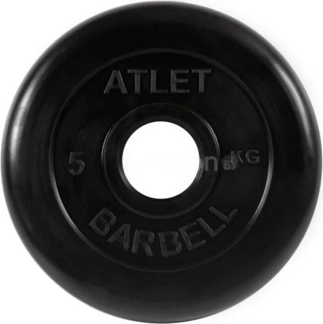 Диск MB Barbell Атлет 51 мм (1x5 кг)