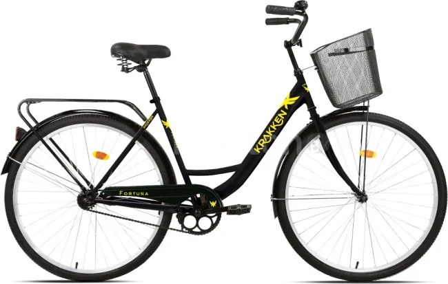 Велосипед Krakken Fortuna 2023 (черный)