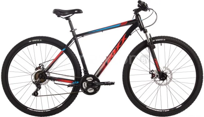 Велосипед Foxx Caiman 29 р.20 2024 (черный)