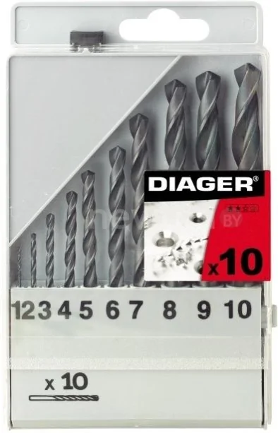 Набор оснастки Diager 752C (10 предметов)