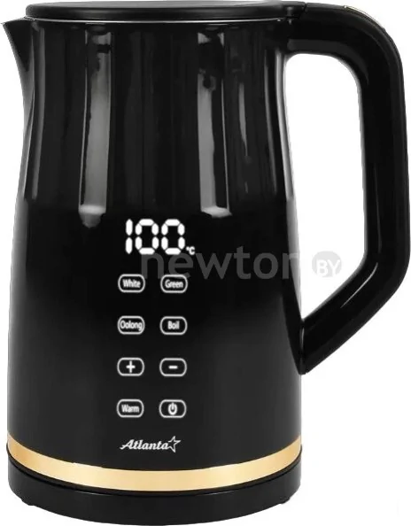 Электрический чайник Atlanta ATH-2536 (черный)