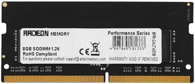 Оперативная память AMD Radeon R9 Gamer Series 32ГБ DDR4 3200МГц R9432G3206S2S-UO