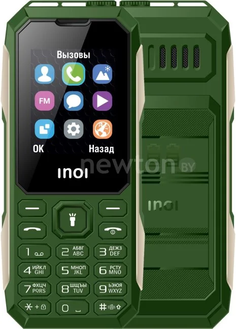 Кнопочный телефон Inoi 106Z (зеленый)