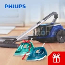 Пылесос Philips XB2022/01 + Утюг DST3030 или DST3040