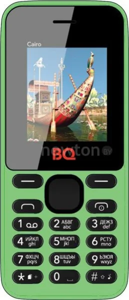 Кнопочный телефон BQ-Mobile Cairo Green [BQM-1804]