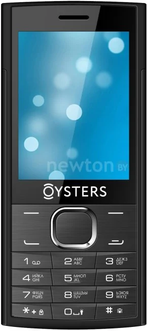 Кнопочный телефон Oysters Sochi Black