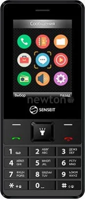 Кнопочный телефон Senseit L208 Black