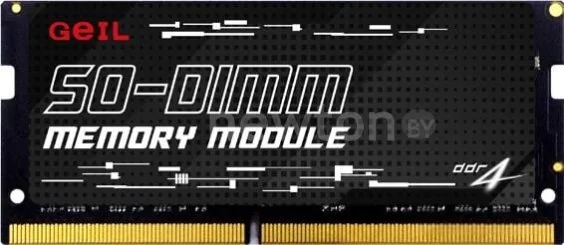 Оперативная память GeIL 16ГБ DDR4 SODIMM 3200 МГц GS416GB3200C22SC