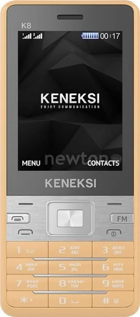Кнопочный телефон Keneksi K8 Gold