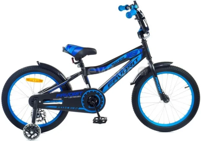 Детский велосипед Favorit Biker 18 BIK-18BL (синий)