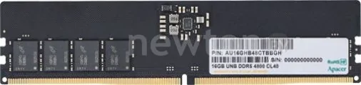 Оперативная память Apacer 16ГБ DDR5 4800МГц AU16GHB48CTBBGH