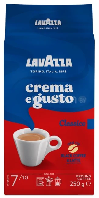 Кофе Lavazza Crema e Gusto молотый 250 г