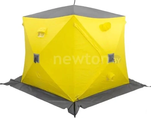 Палатка для зимней рыбалки Helios Юрта Premium HS-WSCI-P-YG (зимняя, утепленная)