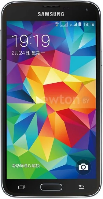 Смартфон Samsung Galaxy S5 Duos 16GB Charcoal Black [G900FD]