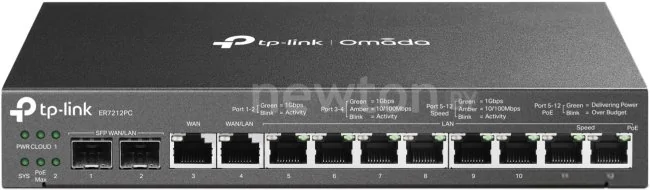 Маршрутизатор TP-Link Omada ER7212PC