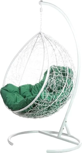 Подвесное кресло BiGarden Tropica (белый/зеленый)