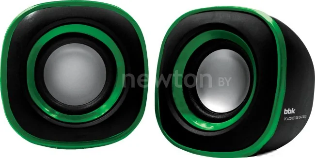 Акустика BBK CA-301S (черный/зеленый)
