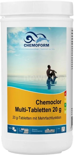 Химия для бассейна Chemoform Всё-в-одном мульти-таблетки 20 г 1 кг