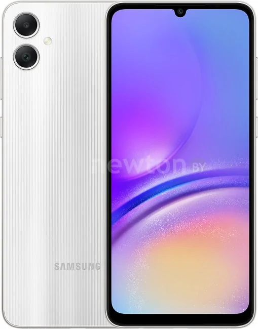 Смартфон Samsung Galaxy A05 SM-A055F/DS 6GB/128GB (серебристый)