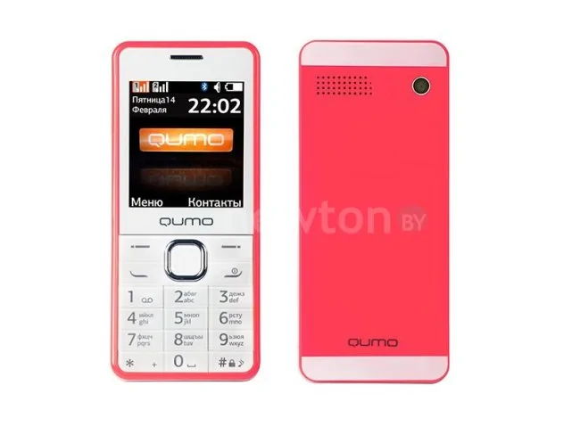 Кнопочный телефон QUMO Push 242 Dual Pink