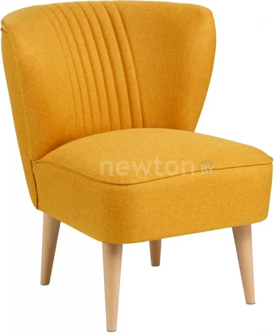 Интерьерное кресло Mio Tesoro Унельма (Twist 10 Yellow-Orange)