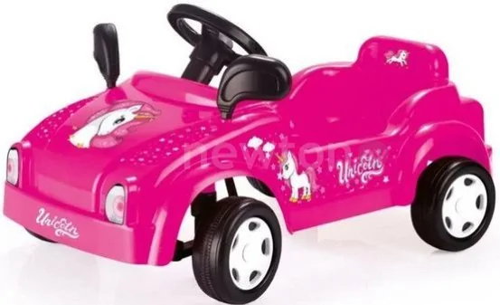Педальная машинка Dolu Unicorn 2519 (розовый)