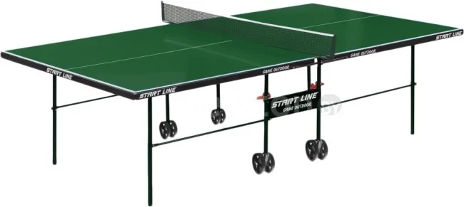 Теннисный стол Start Line Game Outdoor (зеленый)