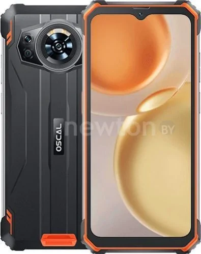 Смартфон Oscal S80 (оранжевый)