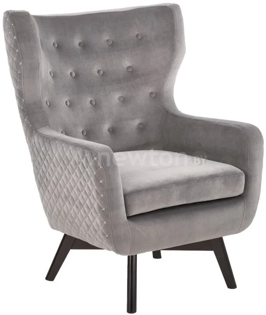Интерьерное кресло Halmar Marvel (серый/черный)