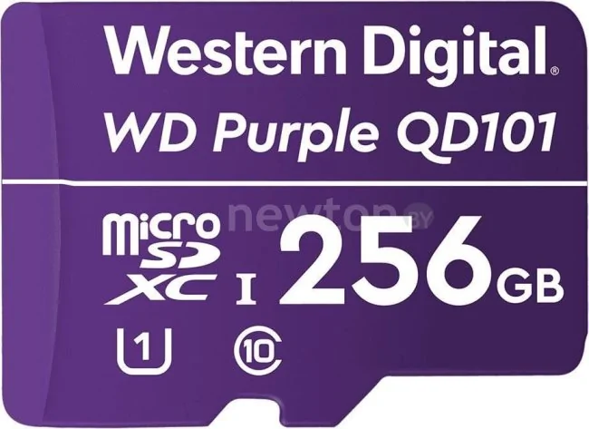 Карта памяти WD Purple SC QD101 microSDXC WDD256G1P0C 256GB