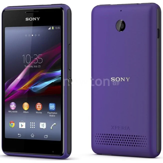 Смартфон Sony Xperia E1 dual Violet