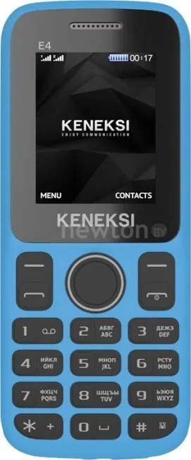 Кнопочный телефон Keneksi E4 Blue