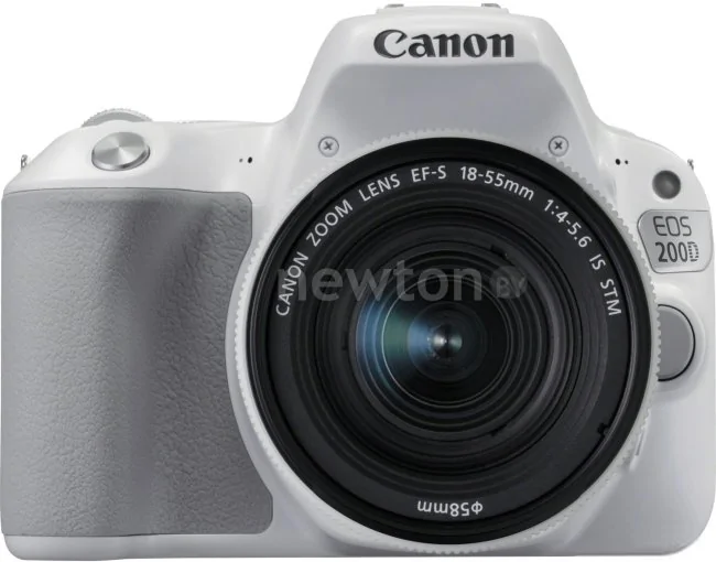 Фотоаппарат Canon EOS 200D Kit 18-55 IS STM (белый)
