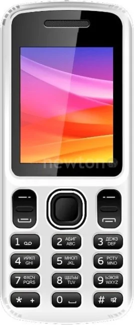 Кнопочный телефон Vertex M101 White