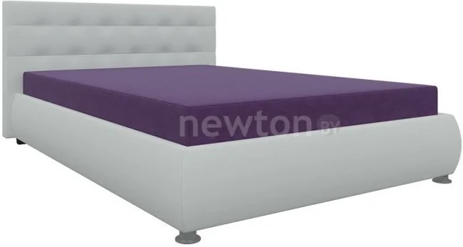 Кровать Mebelico Рио 126x190 (фиолетовый/белый)