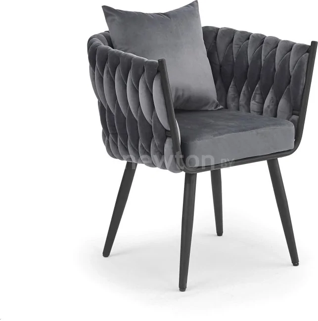 Интерьерное кресло Halmar Avatar 2 (серый/черный)