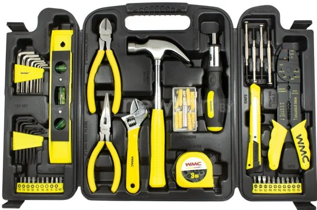 Универсальный набор инструментов WMC Tools 10130 (130 предметов)