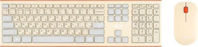 Клавиатура + мышь Acer OCC200 (бежевый)