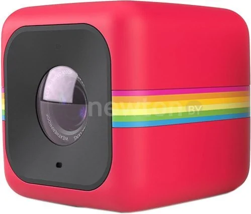 Экшен-камера Polaroid Cube+ (красный)