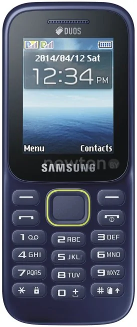 Кнопочный телефон Samsung Guru Music 2 Blue [B310E]