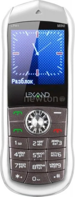 Кнопочный телефон Lexand Mini LPH1 Brown