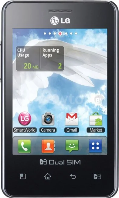 Смартфон LG E405 Optimus L3 Dual